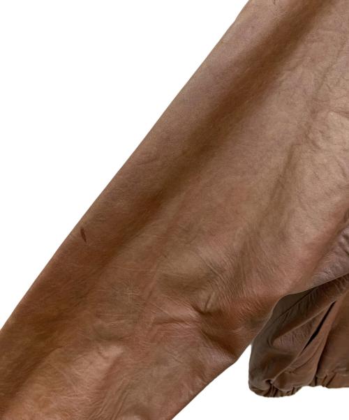 POLO SPORT（ポロスポーツ）POLO SPORT (ポロスポーツ) レザージャケット ブラウン サイズ:不明の古着・服飾アイテム