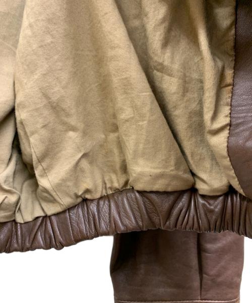 POLO SPORT（ポロスポーツ）POLO SPORT (ポロスポーツ) レザージャケット ブラウン サイズ:不明の古着・服飾アイテム