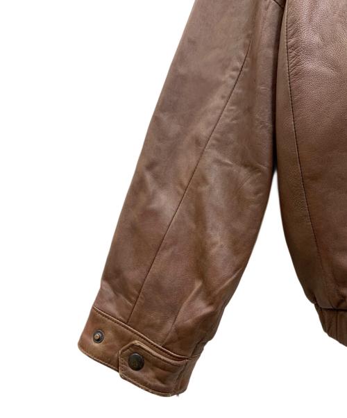 POLO SPORT（ポロスポーツ）POLO SPORT (ポロスポーツ) レザージャケット ブラウン サイズ:不明の古着・服飾アイテム