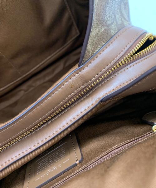 COACH（コーチ）COACH (コーチ) ハンドバッグ ベージュの古着・服飾アイテム