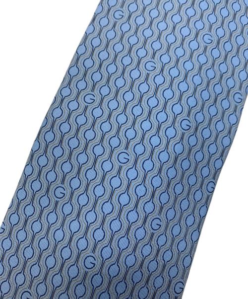 GUCCI（グッチ）GUCCI (グッチ) シルクネクタイ スカイブルー サイズ:ーの古着・服飾アイテム