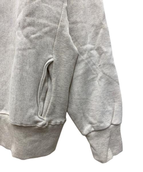 via j（ヴィアジェイ）via j (ヴィアジェイ) スウェット ライトグレー サイズ:38 未使用品の古着・服飾アイテム