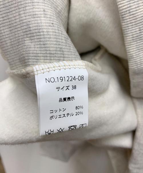 via j（ヴィアジェイ）via j (ヴィアジェイ) スウェット ライトグレー サイズ:38 未使用品の古着・服飾アイテム