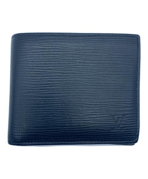 LOUIS VUITTON（ルイ ヴィトン）LOUIS VUITTON (ルイ ヴィトン) 2つ折り財布 ブラックの古着・服飾アイテム
