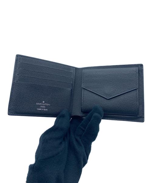 LOUIS VUITTON（ルイ ヴィトン）LOUIS VUITTON (ルイ ヴィトン) 2つ折り財布 ブラックの古着・服飾アイテム