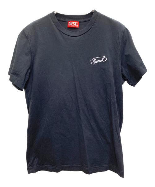 DIESEL（ディーゼル）DIESEL (ディーゼル) 半袖カットソー ブラック サイズ:Sの古着・服飾アイテム