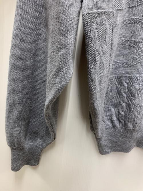 Burberry's（バーバリー）Burberry's (バーバリー) 厚手ニット グレー サイズ:LYの古着・服飾アイテム