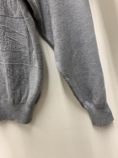 Burberry's（バーバリー）Burberry's (バーバリー) 厚手ニット グレー サイズ:LYの古着・服飾アイテム
