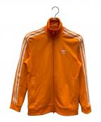 adidas Originalsアディダスオリジナル）の古着「トラックジャケット」｜オレンジ