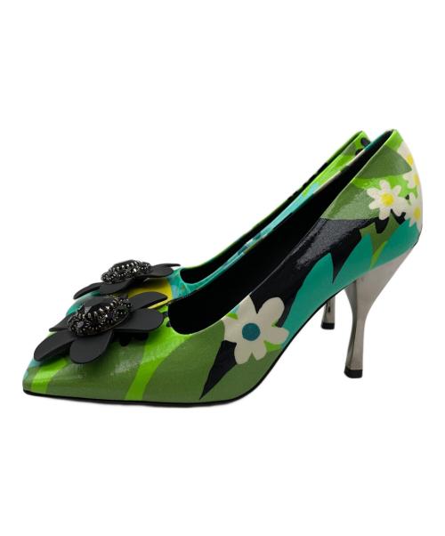 MONCLER（モンクレール）MONCLER (モンクレール) パンプス マルチカラー サイズ:38 未使用品の古着・服飾アイテム