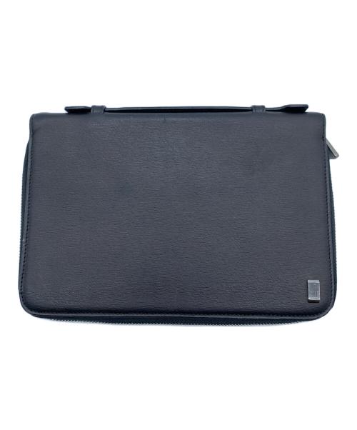 dunhill（ダンヒル）dunhill (ダンヒル) セカンドバッグ ブラックの古着・服飾アイテム