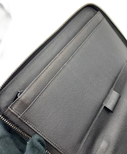 dunhill（ダンヒル）dunhill (ダンヒル) セカンドバッグ ブラックの古着・服飾アイテム