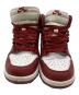 中古・古着 NIKE (ナイキ) AIR JORDAN1 レッド×ホワイト サイズ:27：8000円