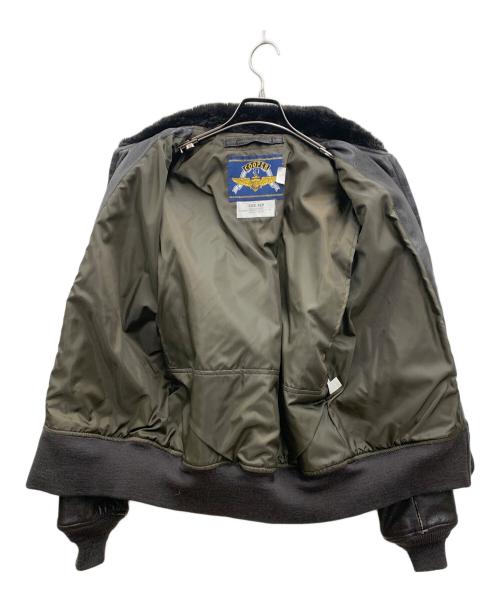cooper（クーパー）COOPER (クーパー) G-1フライトジャケット ブラウン サイズ:42Rの古着・服飾アイテム