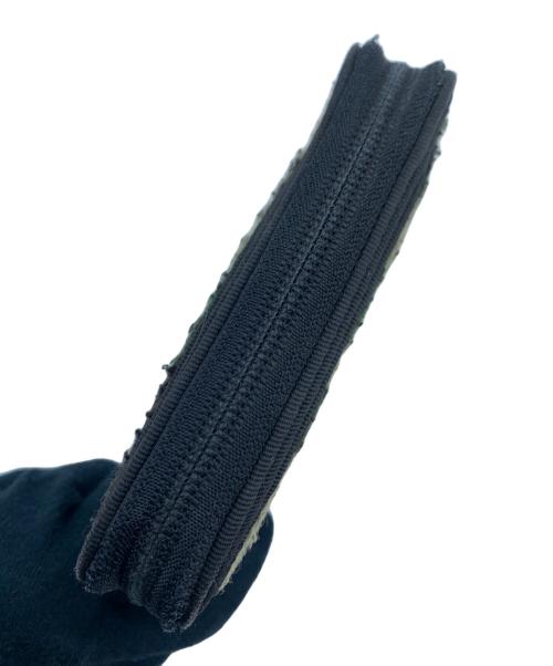 DIESEL（ディーゼル）DIESEL (ディーゼル) 2つ折り財布 カーキ×オレンジの古着・服飾アイテム