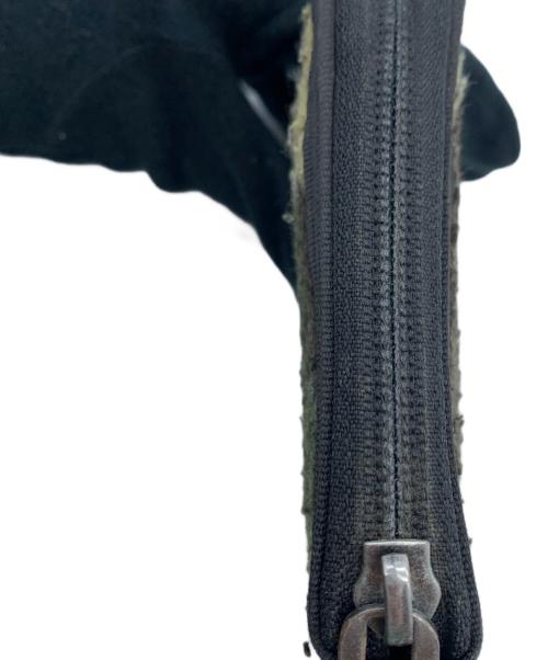 DIESEL（ディーゼル）DIESEL (ディーゼル) 2つ折り財布 カーキ×オレンジの古着・服飾アイテム