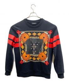 GIVENCHY（ジバンシィ）の古着「クルーネックスウェット」｜ブラック