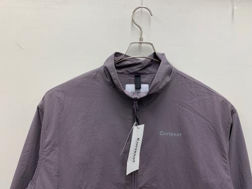 COVERNAT（カバーナット）COVERNAT (カバーナット) ナイロンジャケット パープル サイズ:L 未使用品の古着・服飾アイテム