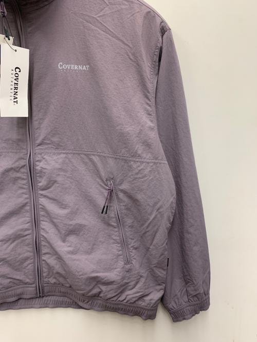 COVERNAT（カバーナット）COVERNAT (カバーナット) ナイロンジャケット パープル サイズ:L 未使用品の古着・服飾アイテム