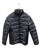 ARMANI EXCHANGEアルマーニ エクスチェンジ）の古着「ダウンジャケット」｜ブラック×イエロー
