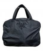 PRADAプラダ）の古着「ナイロンバッグ　」｜ブラック