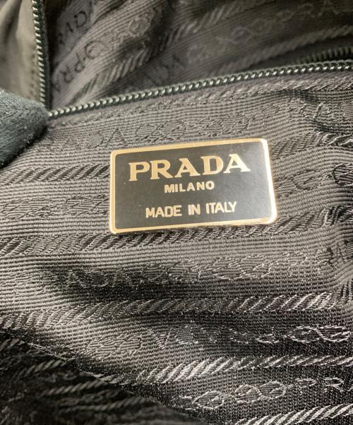 PRADA（プラダ）PRADA (プラダ) ナイロンバッグ　 ブラックの古着・服飾アイテム