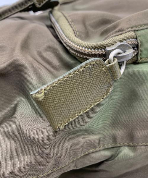 PRADA（プラダ）PRADA (プラダ) ナイロンリュック オリーブの古着・服飾アイテム