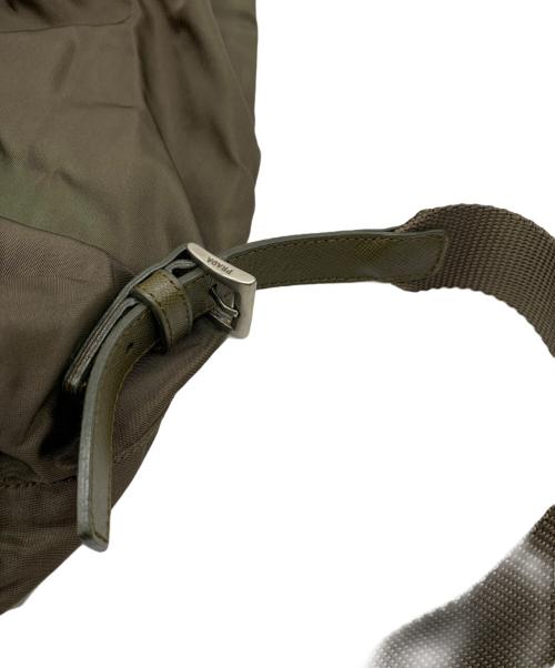 PRADA（プラダ）PRADA (プラダ) ナイロンリュック オリーブの古着・服飾アイテム