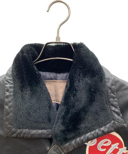 BETTY BOOP（ベティー・ブープ）BETTY BOOP (ベティー・ブープ) レザーコート ブラック サイズ:不明の古着・服飾アイテム