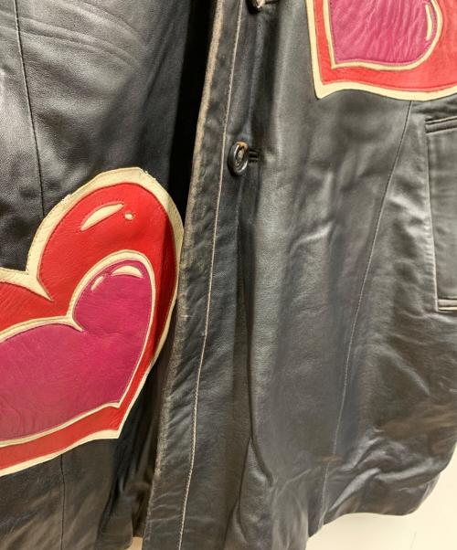 BETTY BOOP（ベティー・ブープ）BETTY BOOP (ベティー・ブープ) レザーコート ブラック サイズ:不明の古着・服飾アイテム