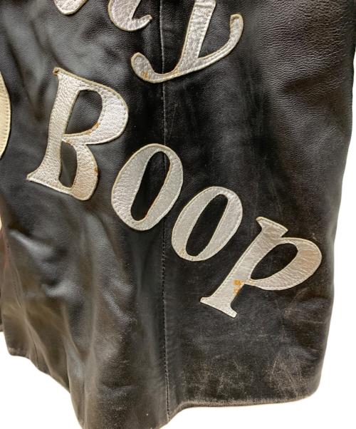BETTY BOOP（ベティー・ブープ）BETTY BOOP (ベティー・ブープ) レザーコート ブラック サイズ:不明の古着・服飾アイテム