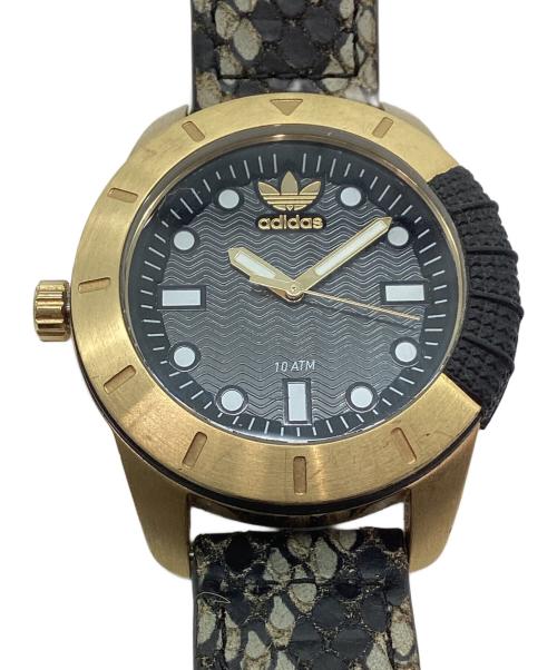 adidas（アディダス）adidas (アディダス) 腕時計 ブラックの古着・服飾アイテム
