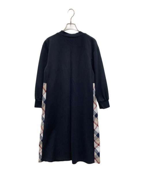 BLUE LABEL CRESTBRIDGE（ブルーレーベルクレストブリッジ）BLUE LABEL CRESTBRIDGE (ブルーレーベルクレストブリッジ) ワンピース ブラック サイズ:38の古着・服飾アイテム