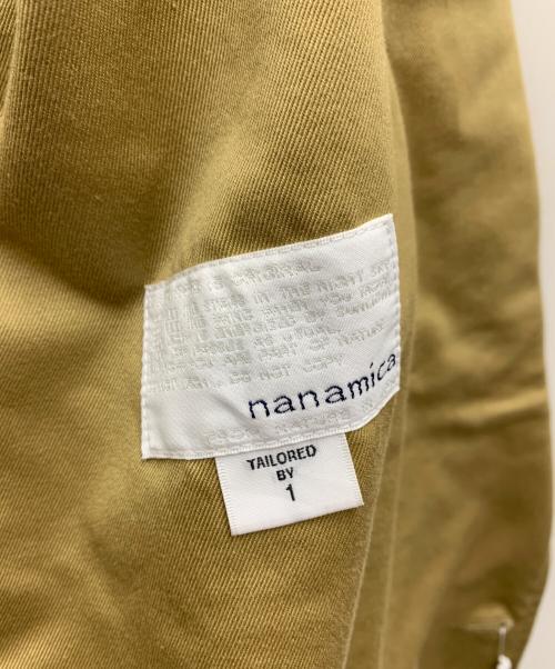 nanamica（ナナミカ）nanamica (ナナミカ) チノジャケット カーキ サイズ:1 未使用品の古着・服飾アイテム