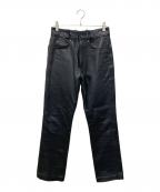 HARLEY-DAVIDSONハーレーダビッドソン）の古着「レザーパンツ」｜ブラック