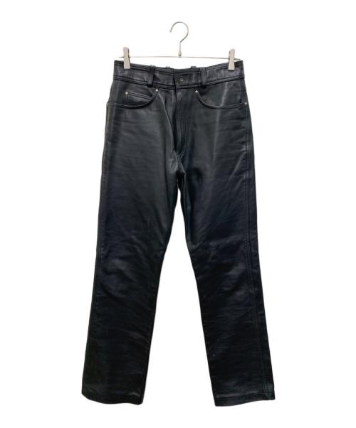HARLEY-DAVIDSON（ハーレーダビッドソン）HARLEY-DAVIDSON (ハーレーダビッドソン) レザーパンツ ブラック サイズ:30の古着・服飾アイテム