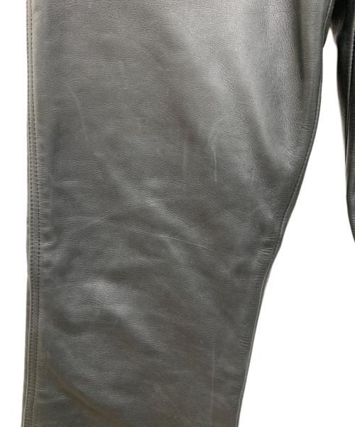 HARLEY-DAVIDSON（ハーレーダビッドソン）HARLEY-DAVIDSON (ハーレーダビッドソン) レザーパンツ ブラック サイズ:30の古着・服飾アイテム