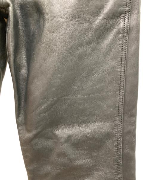HARLEY-DAVIDSON（ハーレーダビッドソン）HARLEY-DAVIDSON (ハーレーダビッドソン) レザーパンツ ブラック サイズ:30の古着・服飾アイテム