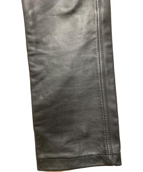 HARLEY-DAVIDSON（ハーレーダビッドソン）HARLEY-DAVIDSON (ハーレーダビッドソン) レザーパンツ ブラック サイズ:30の古着・服飾アイテム