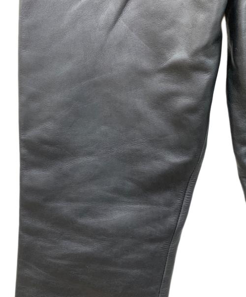 HARLEY-DAVIDSON（ハーレーダビッドソン）HARLEY-DAVIDSON (ハーレーダビッドソン) レザーパンツ ブラック サイズ:30の古着・服飾アイテム