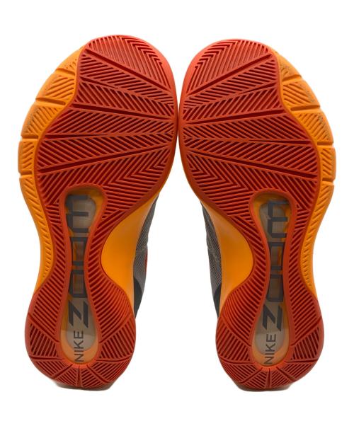 NIKE（ナイキ）NIKE (ナイキ) HyperRev グレー×オレンジ サイズ:25.5の古着・服飾アイテム