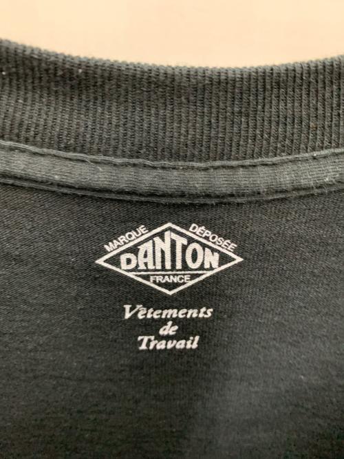 DANTON（ダントン）DANTON (ダントン) 半袖カットソー ブラック サイズ:40の古着・服飾アイテム