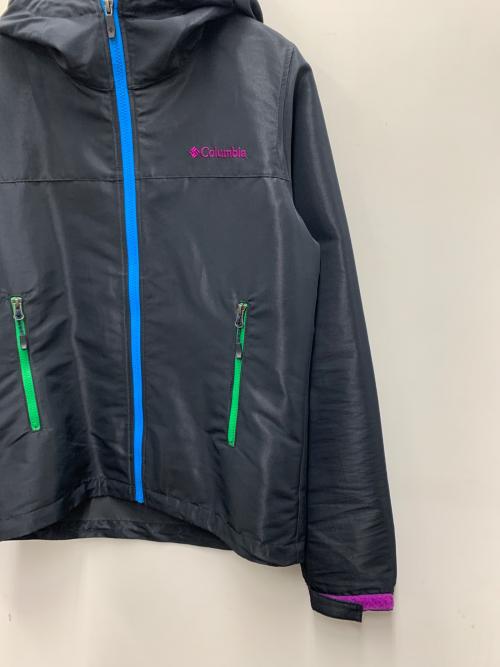 Columbia（コロンビア）Columbia (コロンビア) ナイロンジャケット ブラック サイズ:Sの古着・服飾アイテム