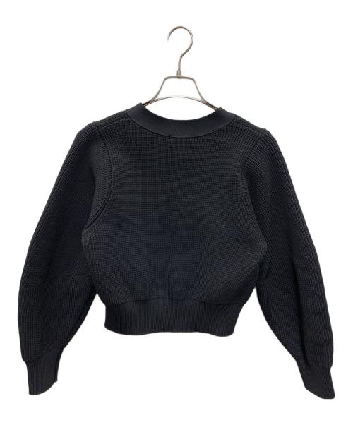 UNITED ARROWS（ユナイテッドアローズ）UNITED ARROWS (ユナイテッドアローズ) ニットカーディガン ブラック サイズ:Free 未使用品の古着・服飾アイテム