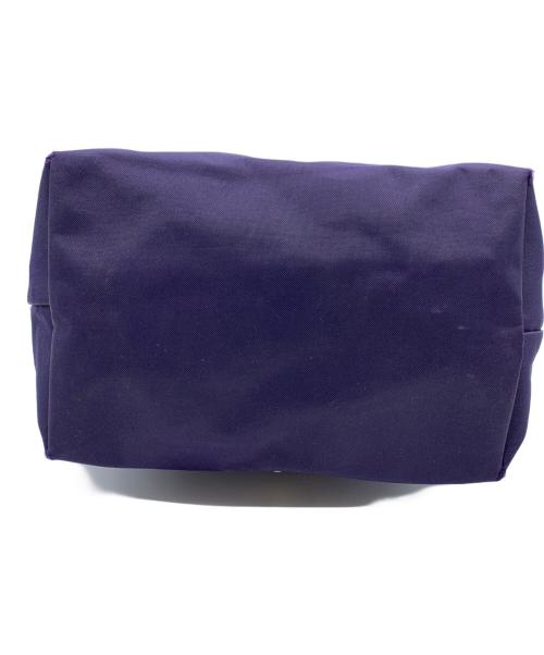 LONGCHAMP（ロンシャン）LONGCHAMP (ロンシャン) ハンドバッグ ネイビー×ブラウンの古着・服飾アイテム