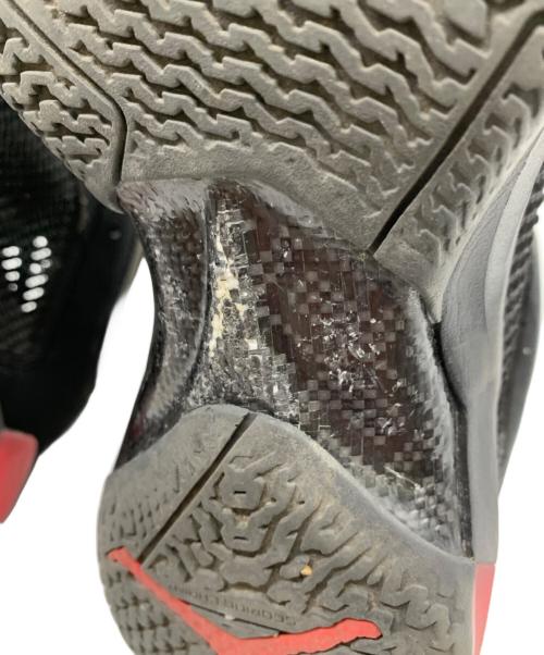 NIKE（ナイキ）NIKE (ナイキ) AIR JORDAN XXXVII LOW PF レッド×ブラック サイズ:26の古着・服飾アイテム