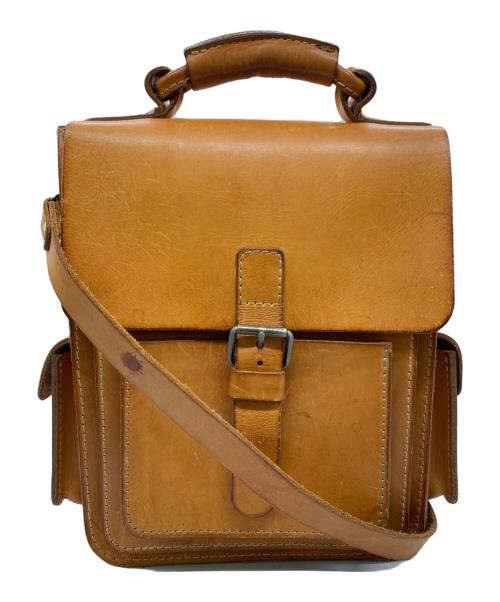 Herz（ヘルツ）Herz (ヘルツ) 2WAYショルダーバッグ ブラウンの古着・服飾アイテム