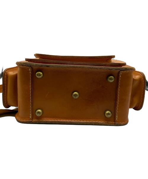 Herz（ヘルツ）Herz (ヘルツ) 2WAYショルダーバッグ ブラウンの古着・服飾アイテム