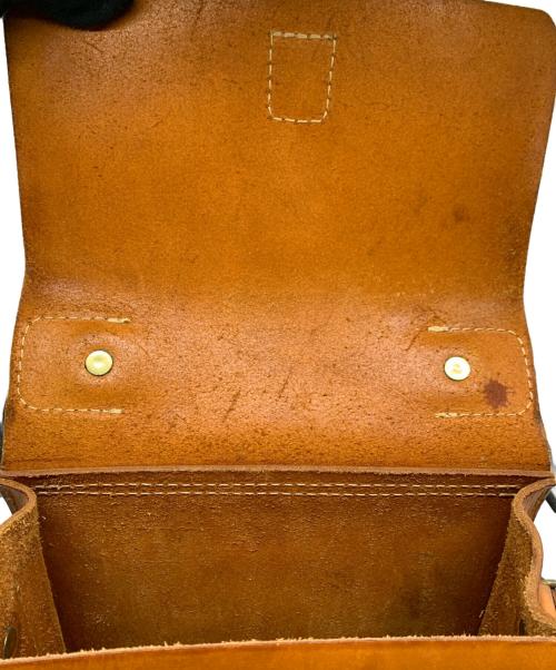 Herz（ヘルツ）Herz (ヘルツ) 2WAYショルダーバッグ ブラウンの古着・服飾アイテム