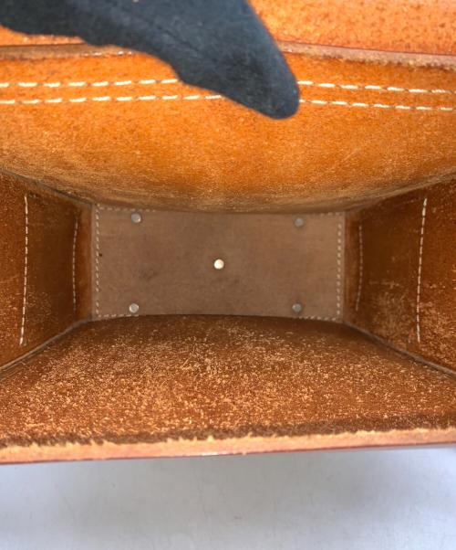 Herz（ヘルツ）Herz (ヘルツ) 2WAYショルダーバッグ ブラウンの古着・服飾アイテム